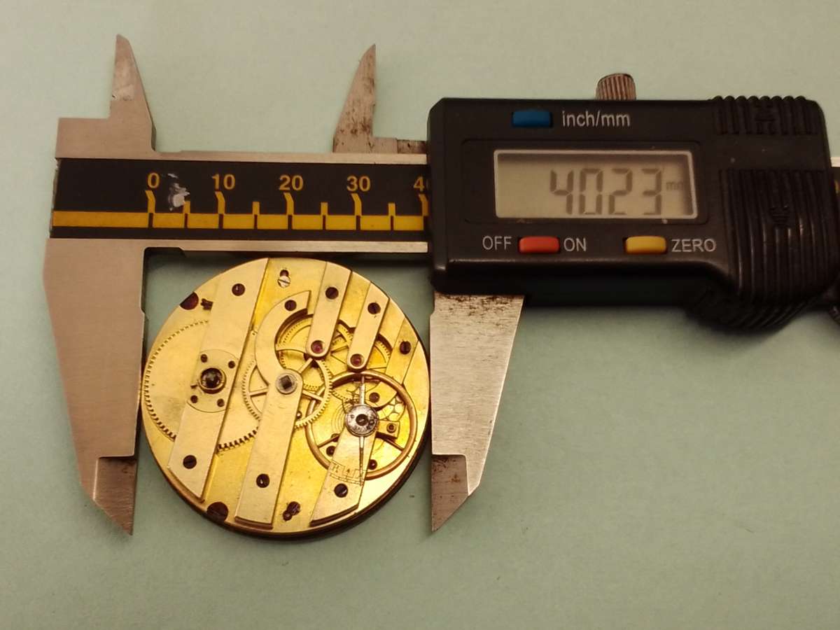 Key wind pocket watch movement - parts/repair
