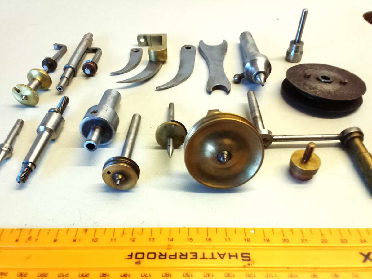 Watchmakers topping tool/gear cutter parts