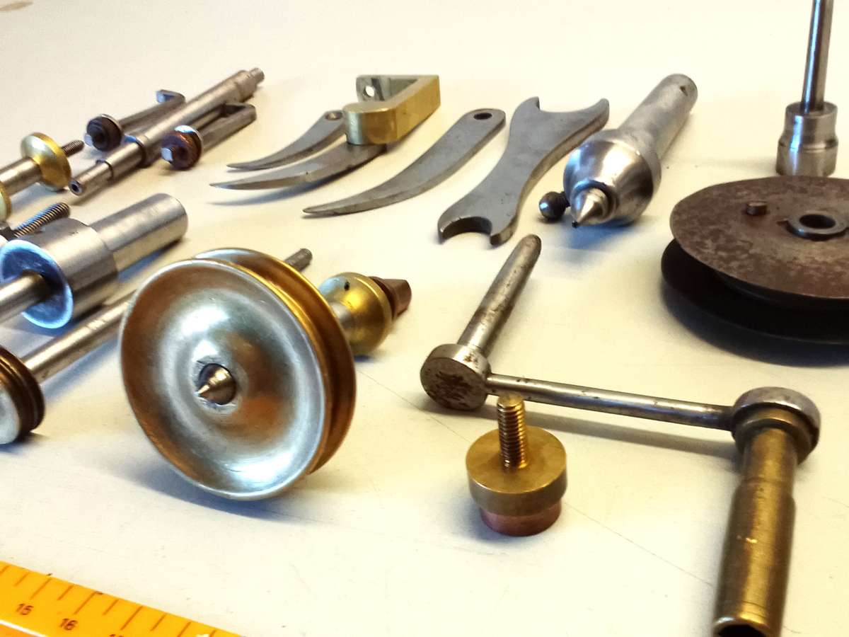 Watchmakers topping tool/gear cutter parts