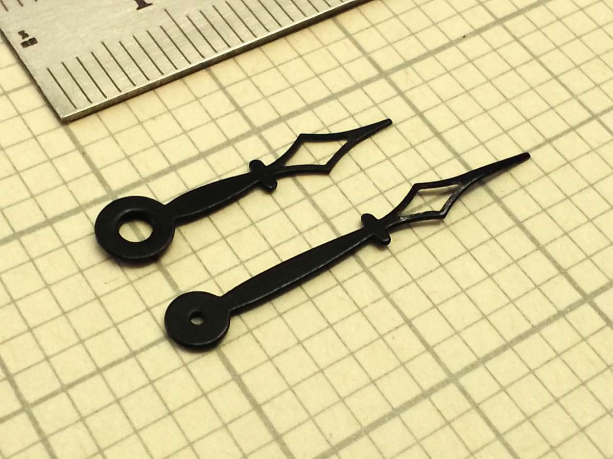 Small clock hands
