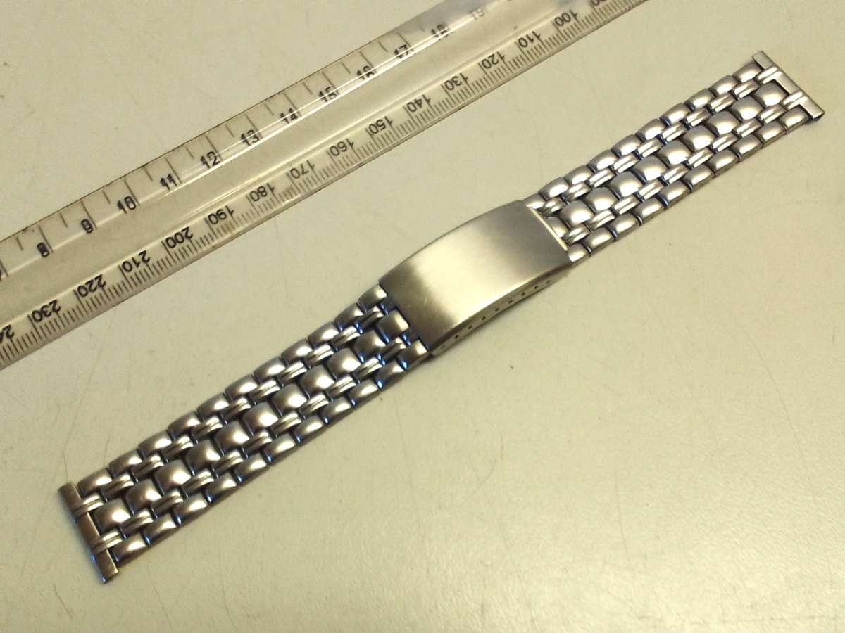 Used 20mm stainless steel bracelet