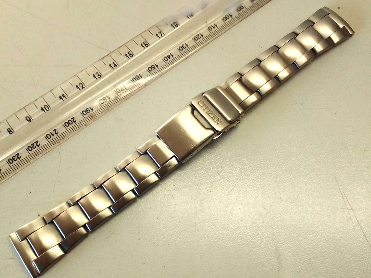 CITIZEN - used 22mm stainless steel bracelet