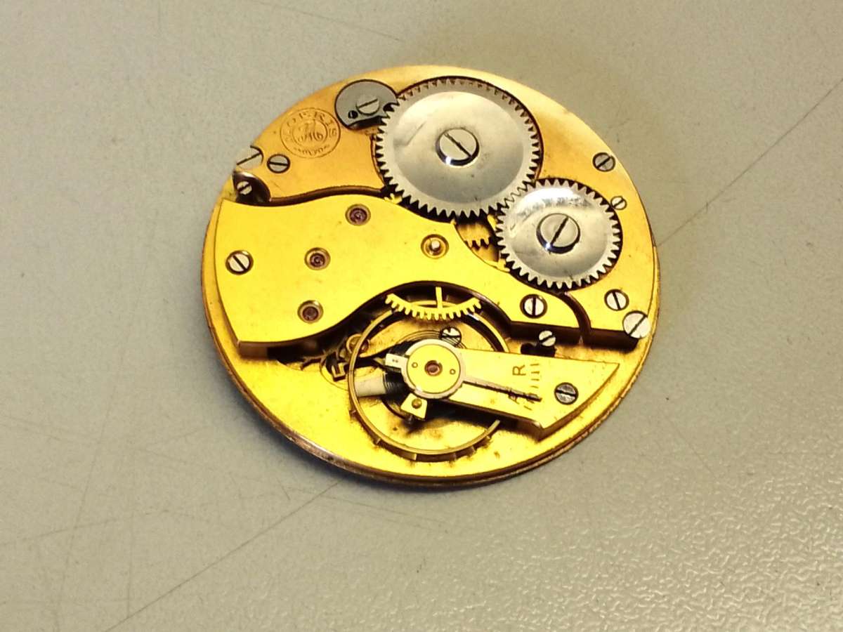 MOERIS - 42mm pocket watch movement - runs