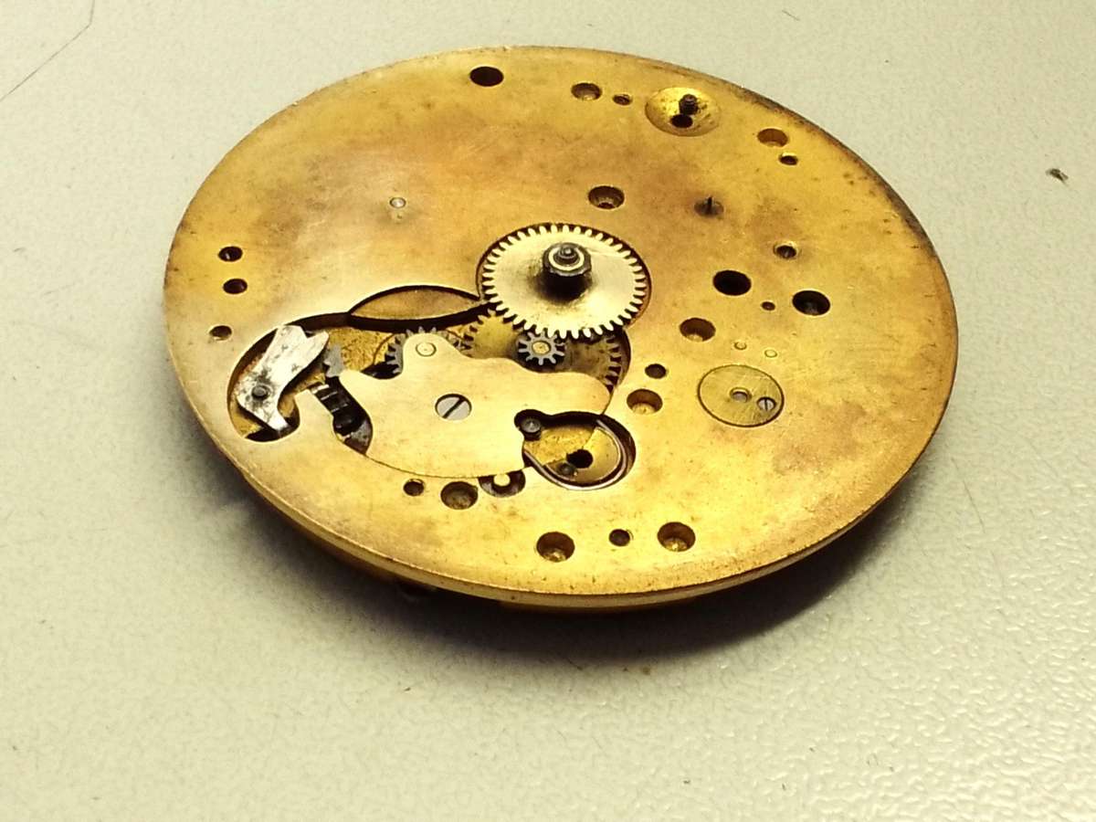 MOERIS - 42mm pocket watch movement - runs