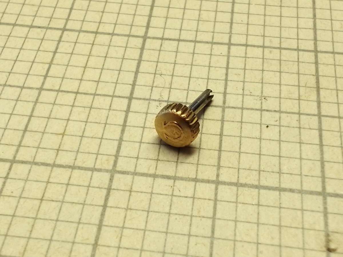 Omega gold crown - 4.5mm