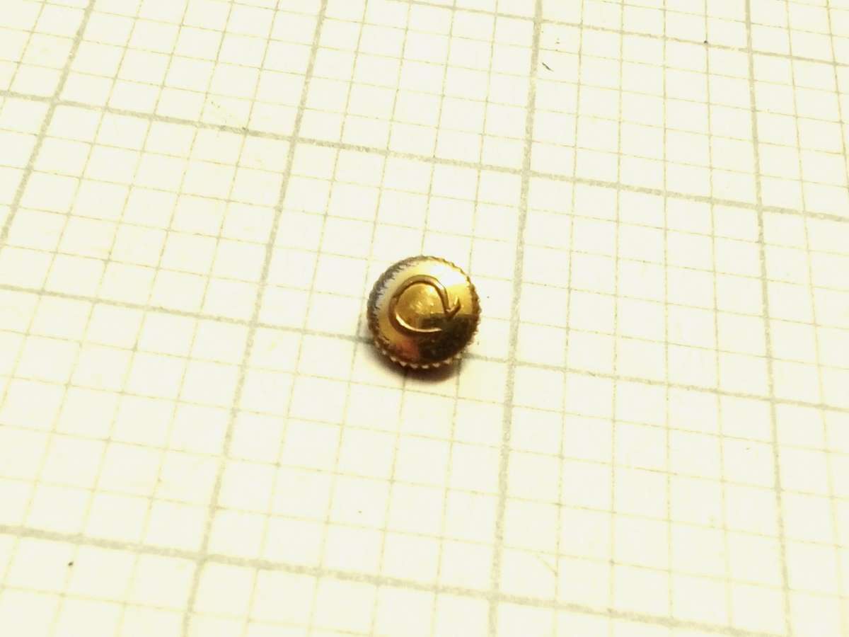 Omega gold crown - 4.5mm - #2