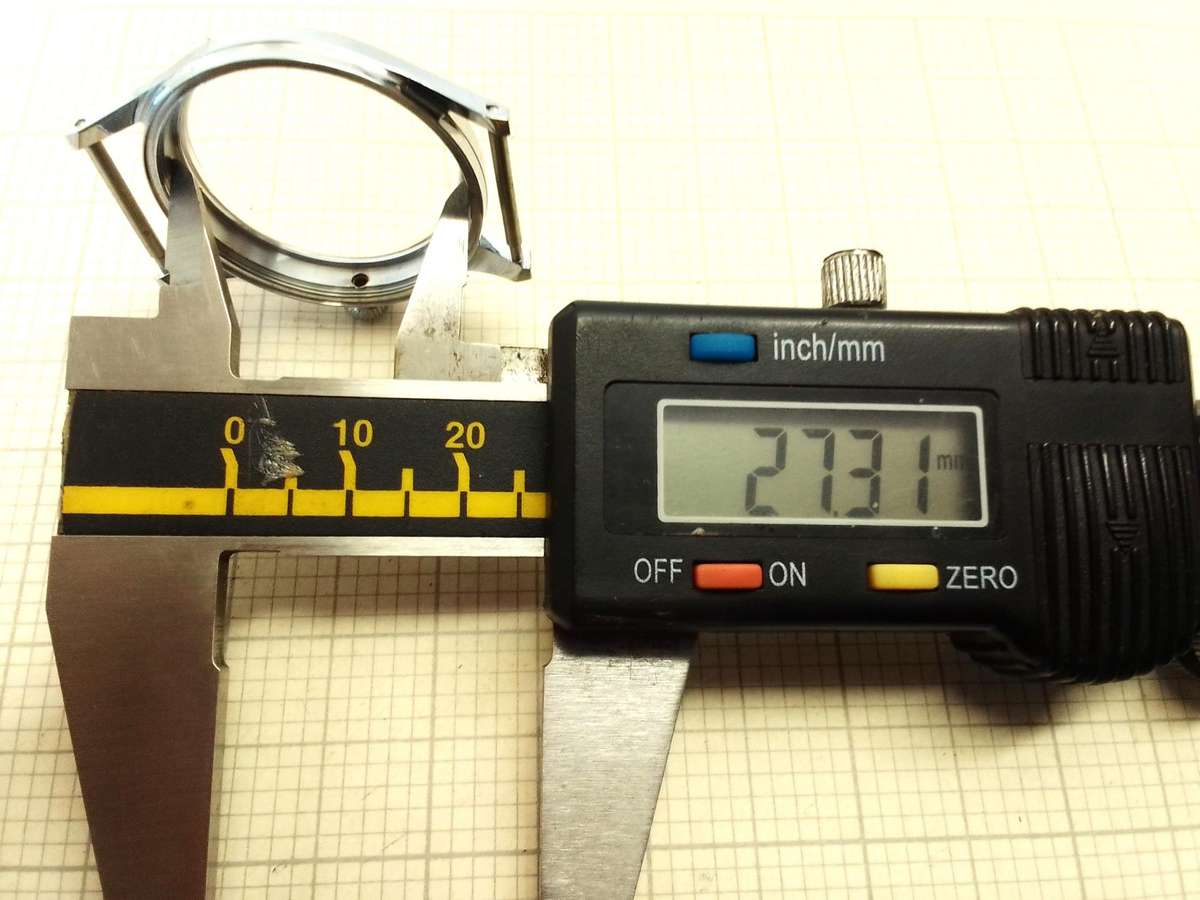 Vintage watch case - 31mm