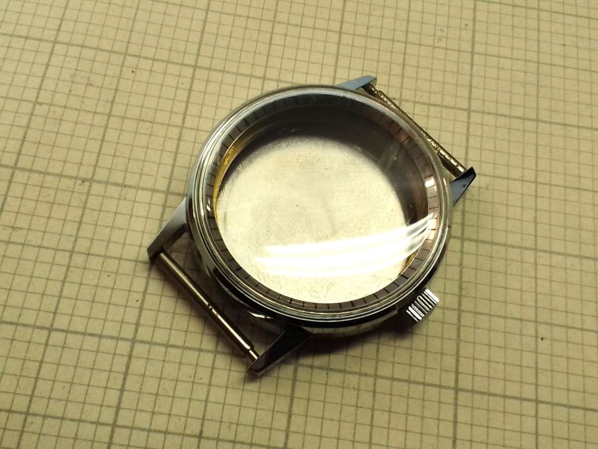 Vintage watch case - 33.5mm