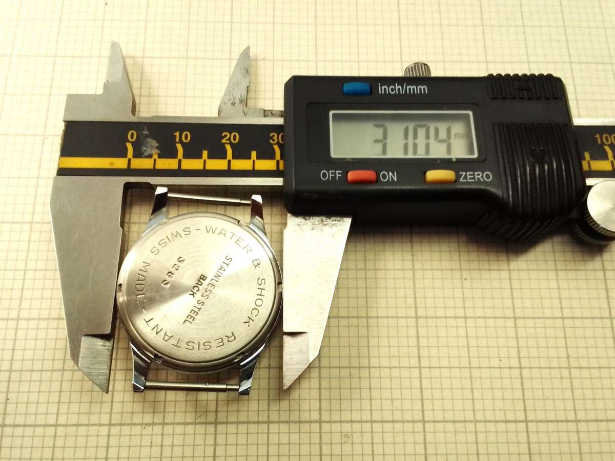 Vintage watch case - 31mm