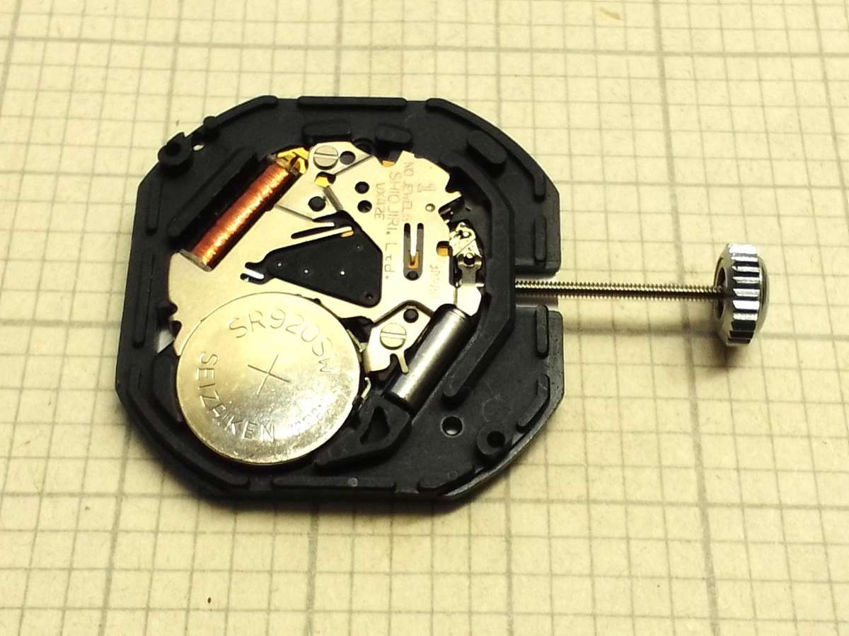 SHIOJIRI VX42E  quartz movement