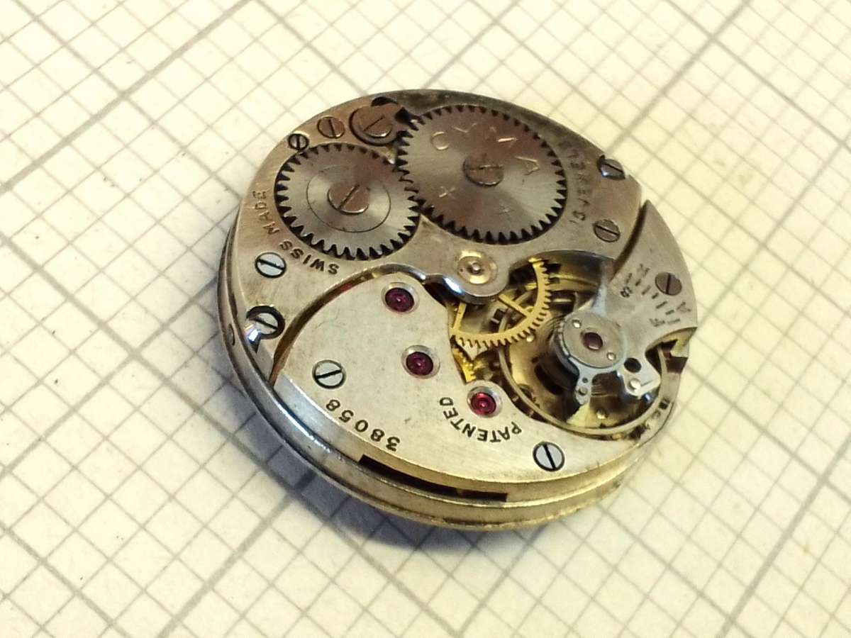 CYMA 23.6mm movement - parts/repair