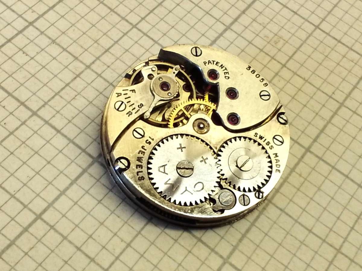 CYMA 23.6mm movement - parts/repair