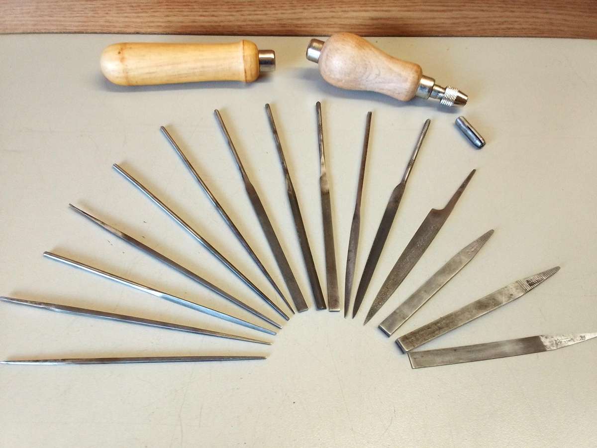 Watchmaker/jeweler/gunsmith files