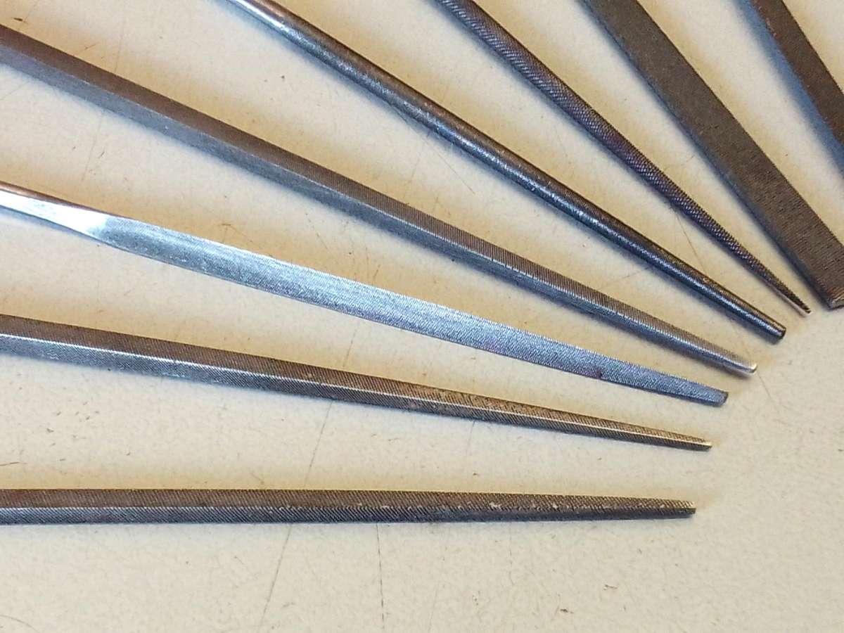 Watchmaker/jeweler/gunsmith files