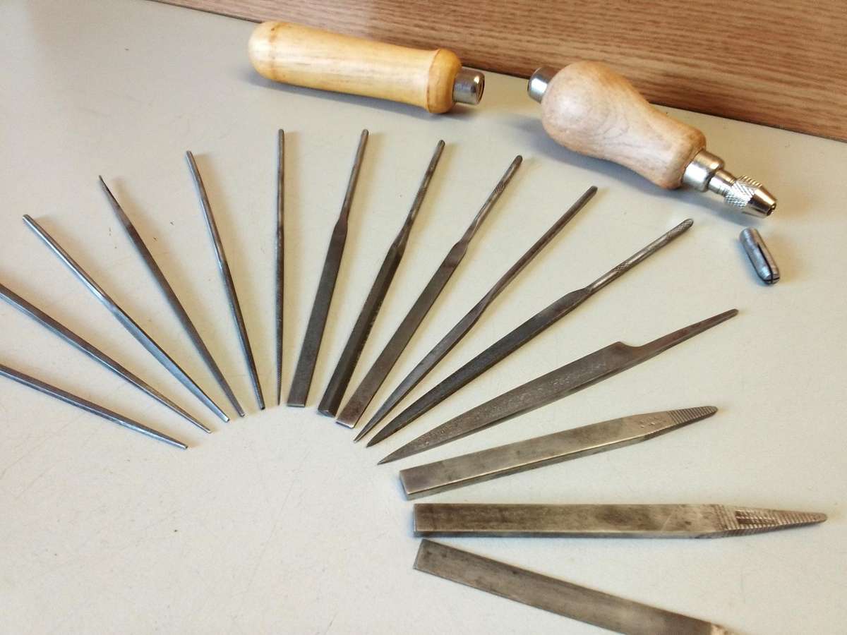 Watchmaker/jeweler/gunsmith files