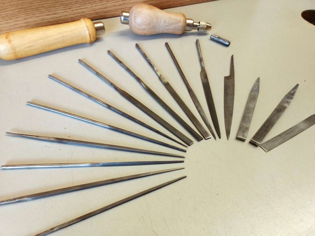 Watchmaker/jeweler/gunsmith files