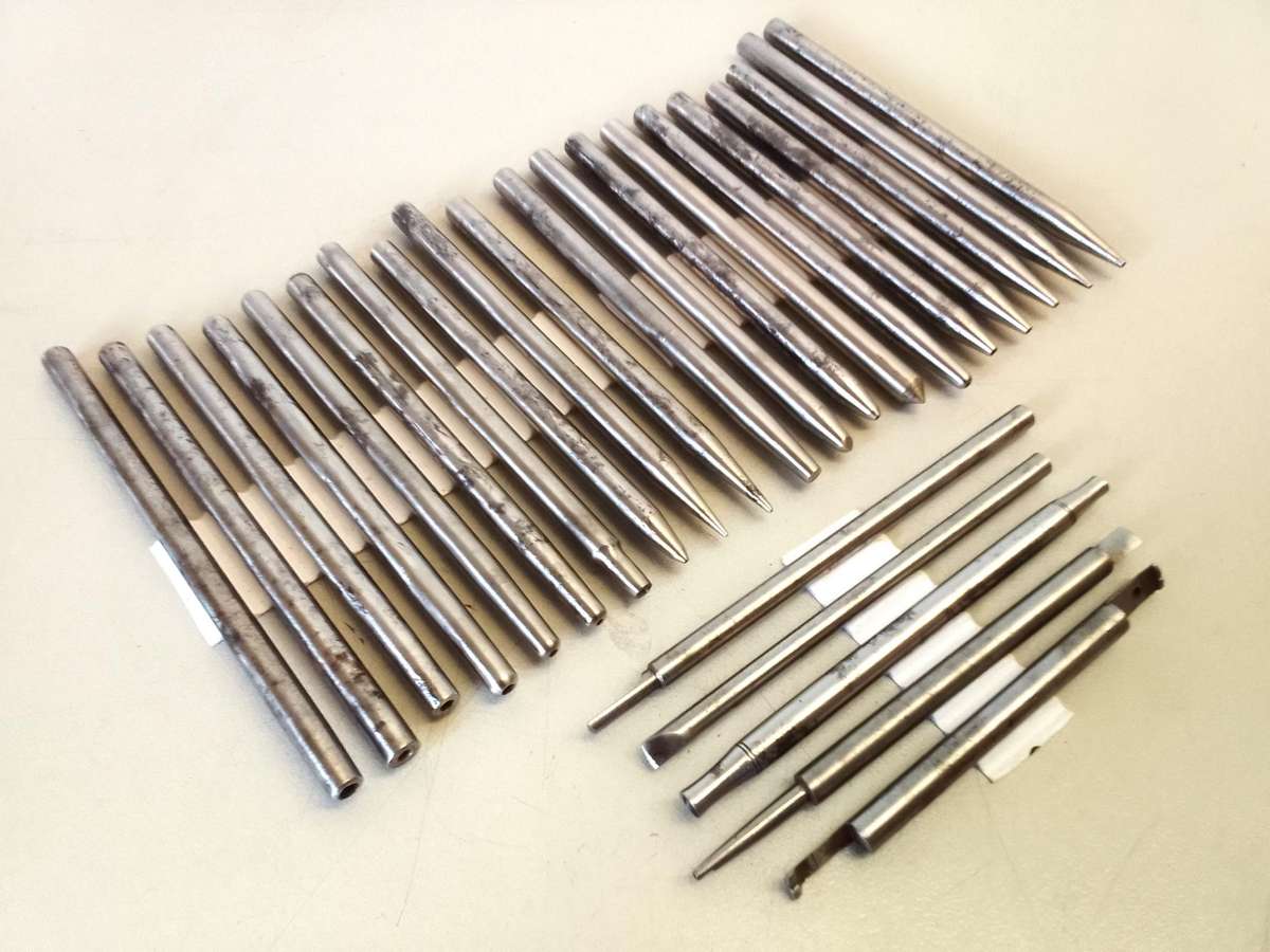 Stakes for watchmakers staking set