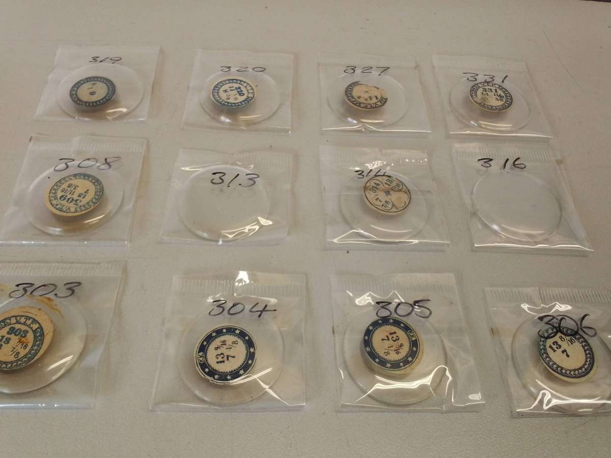 VTF crystals - domed - 12 pieces