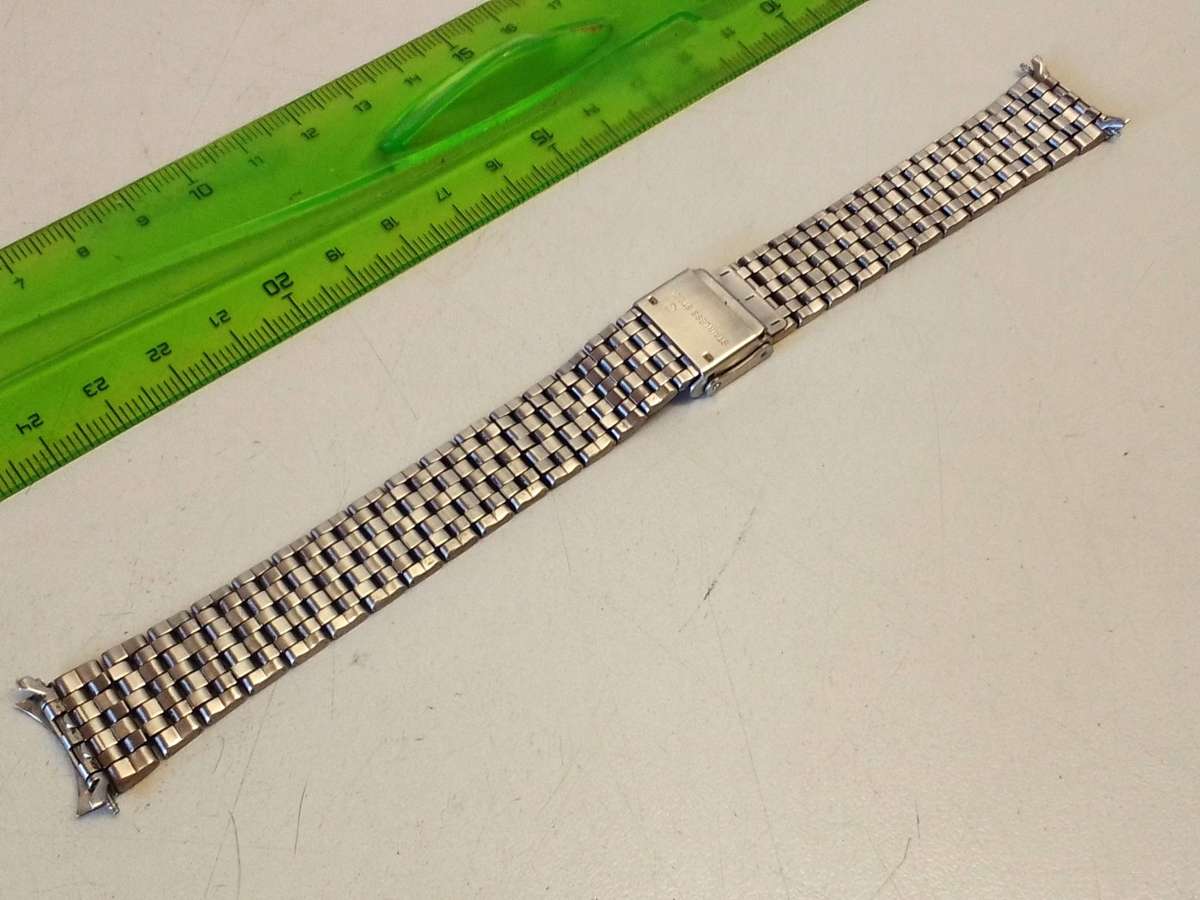 18mm Beads of Rice two piece bracelet - curved end links