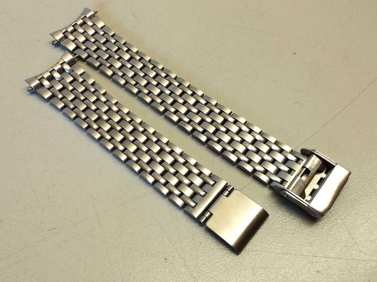 18mm Beads of Rice two piece bracelet - curved end links