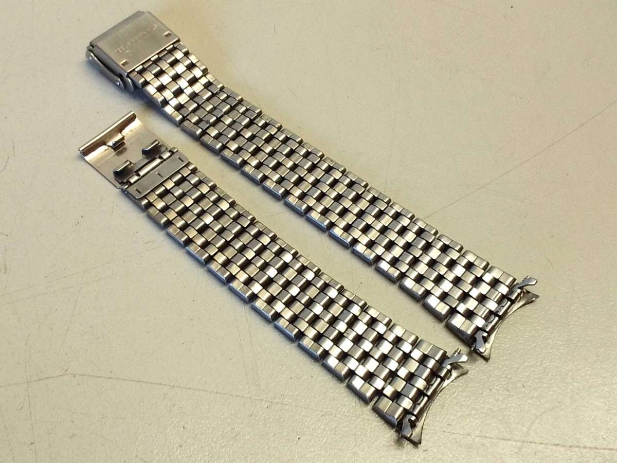 18mm Beads of Rice two piece bracelet - curved end links