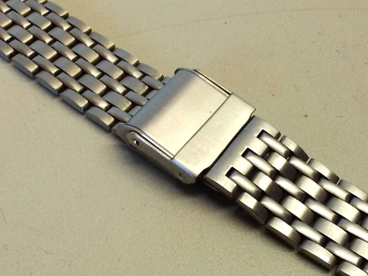 18mm Beads of Rice two piece bracelet - curved end links