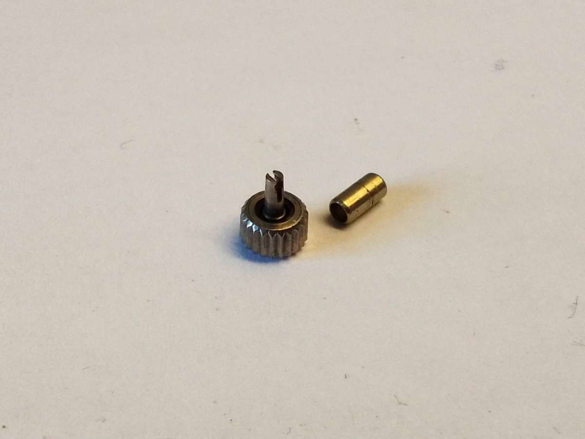 ROAMER- 4.0mm stainless steel crown with split stem