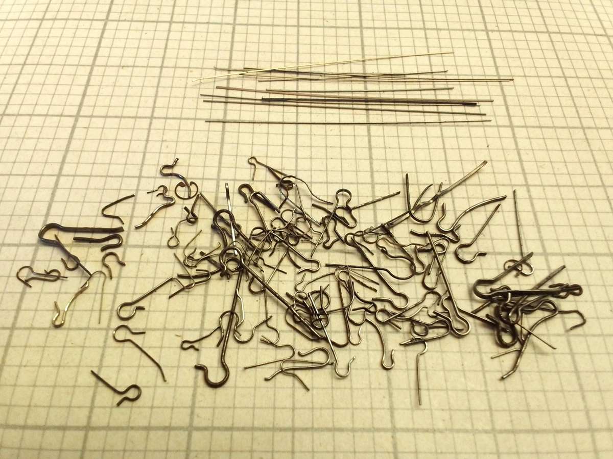 Watch return springs - 100+ pieces