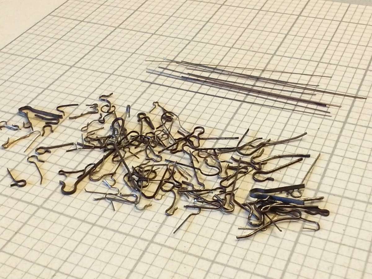 Watch return springs - 100+ pieces