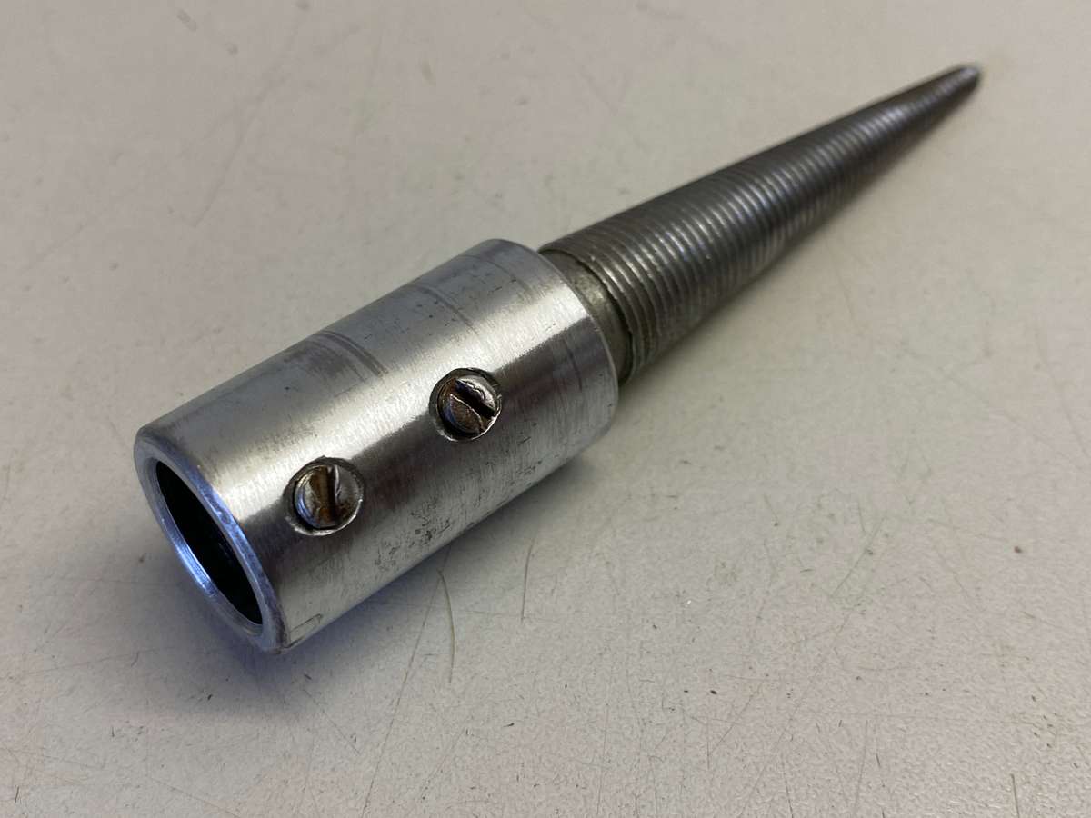 Taper shank for bench grinder