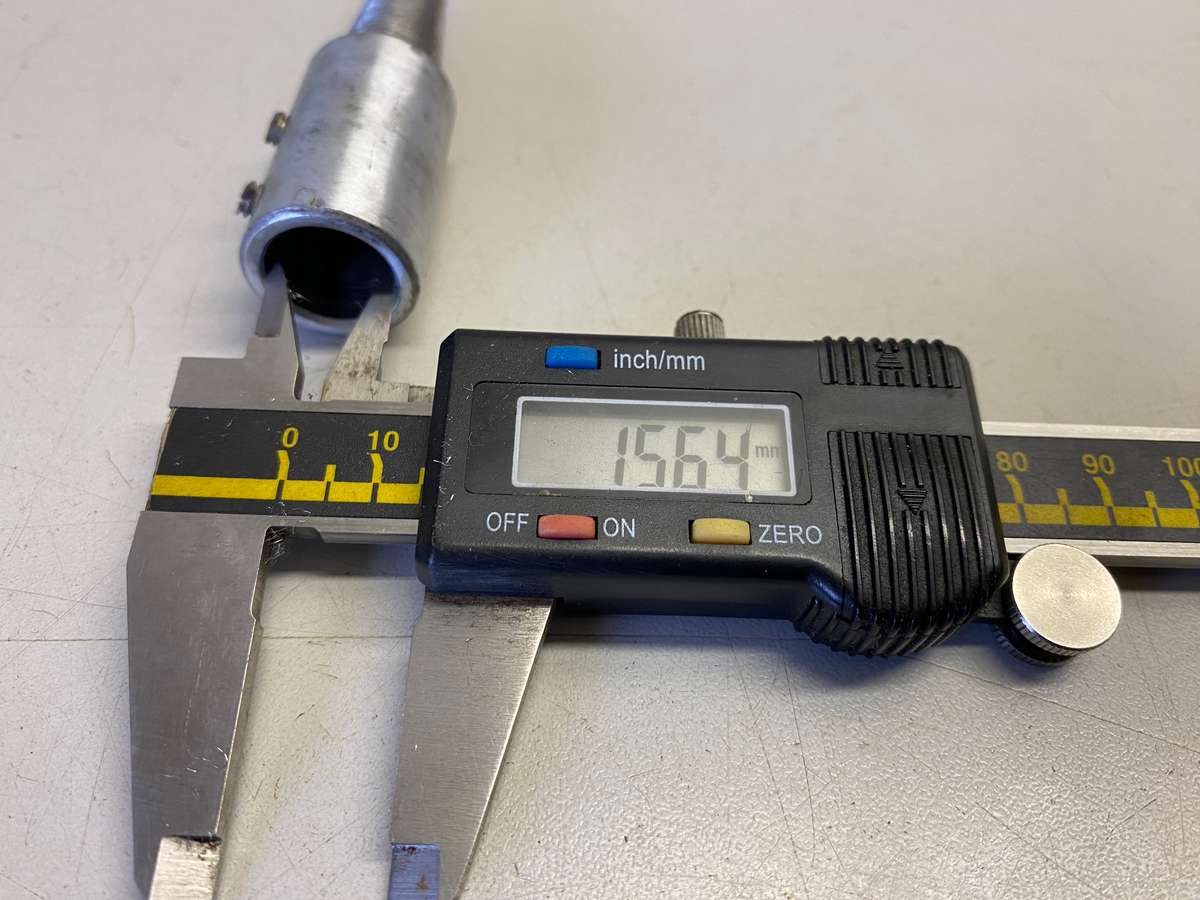 Taper shank for bench grinder