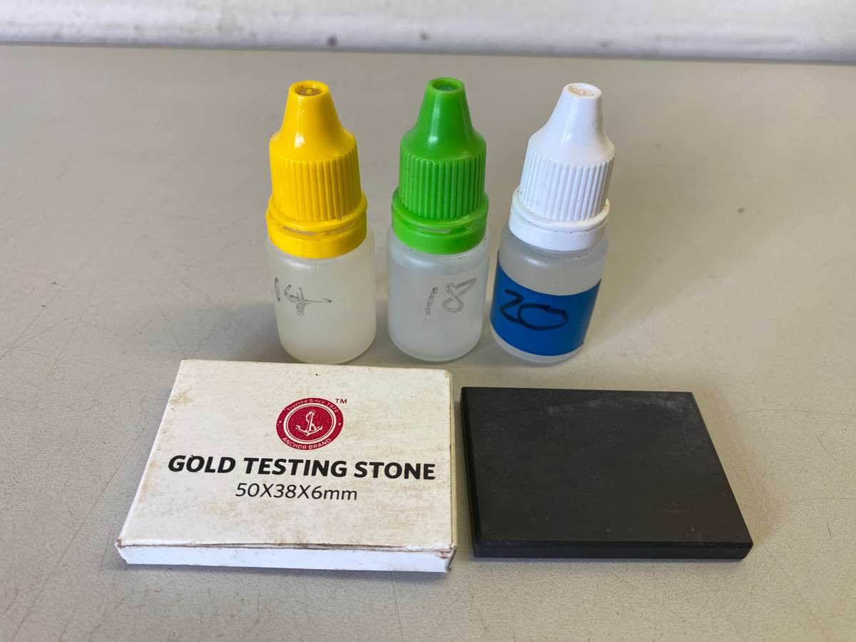 Gold testing kit