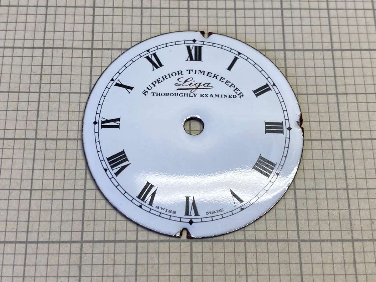 LIGA  SUPERIOR TIMEKEEPER - 43.65mm pocket watch dial