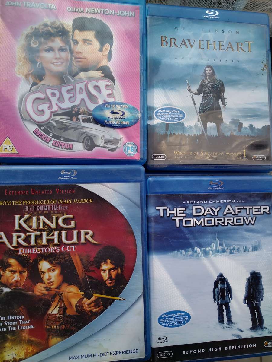 Blu-ray movie collection