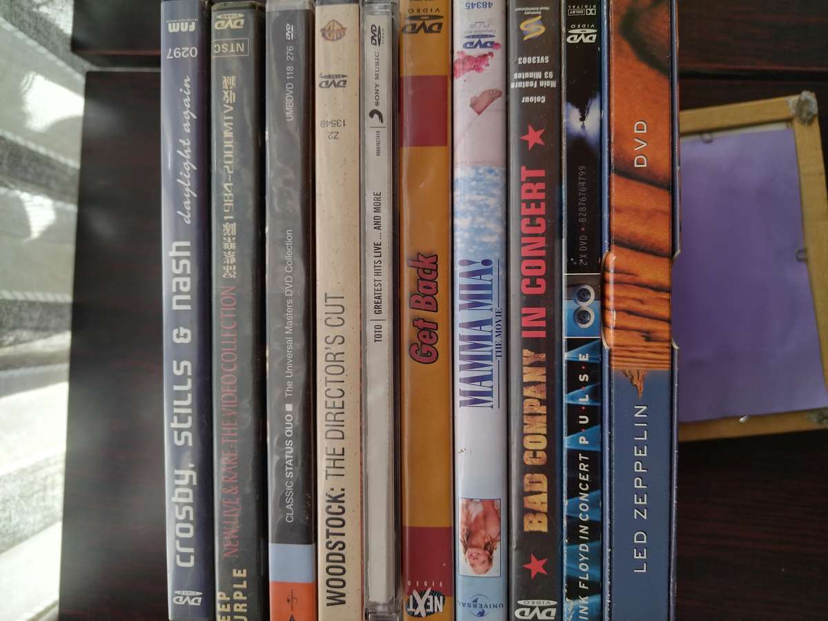 Assorted 70's and 80's music DVDs - Set No. 5