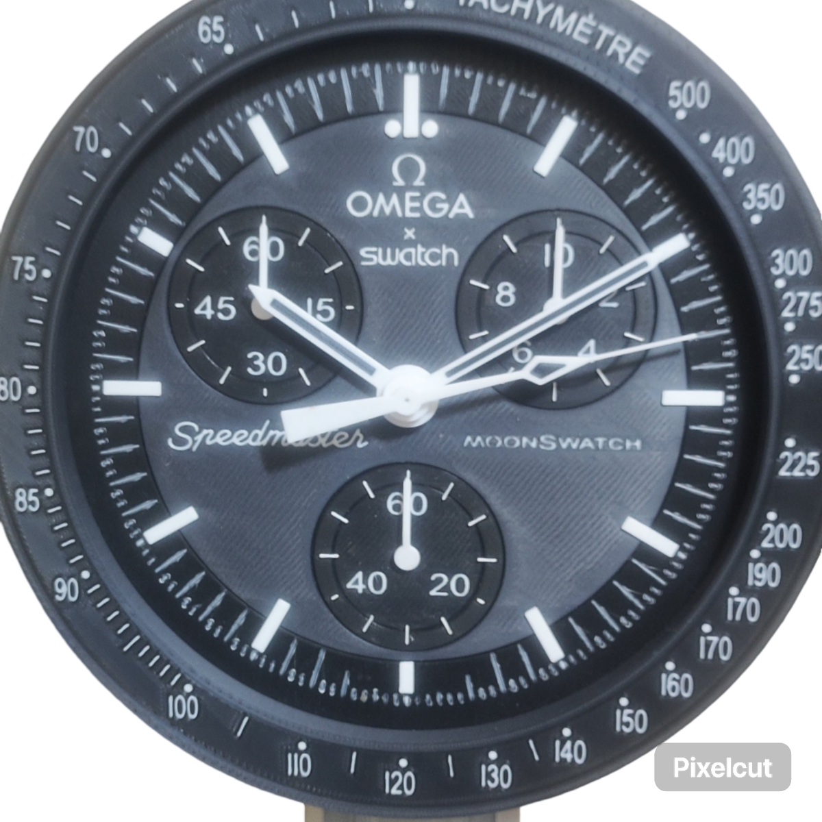 Omega x MoonSwatch inspired 3D printed wall clock