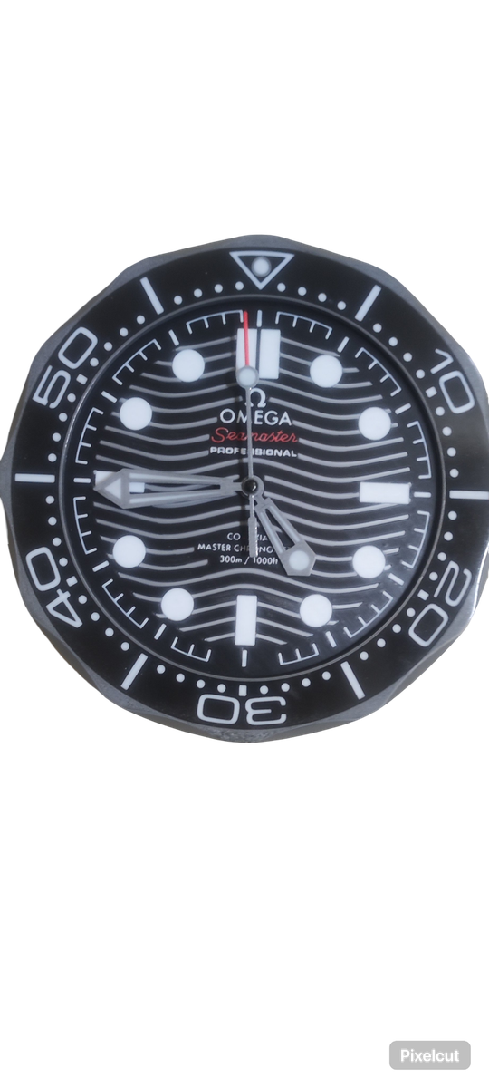 SeaMaster Diver 300 Inspired - Fan Art Wall Clock