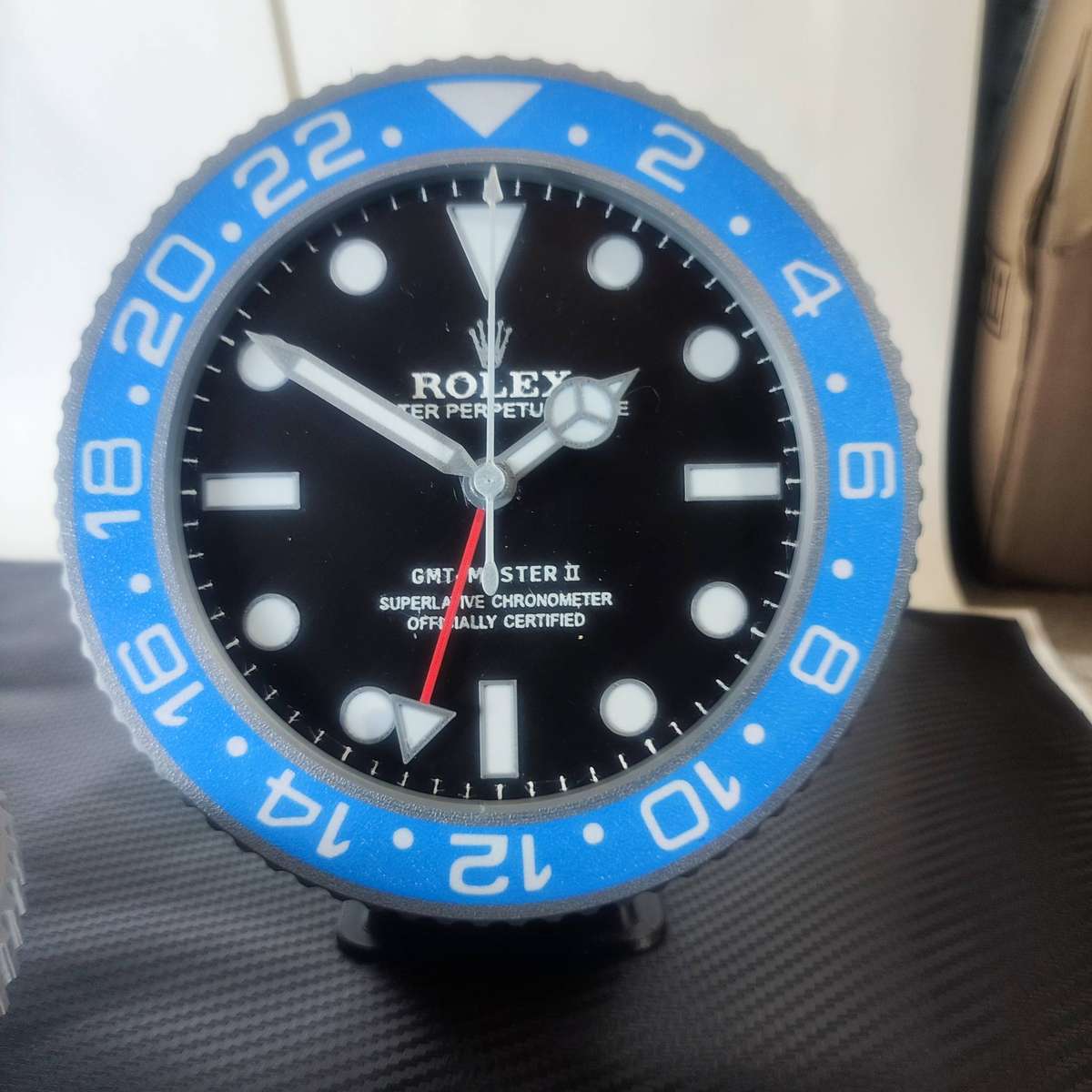 Rolex GMT Master II  - Fan Art Desk Clock