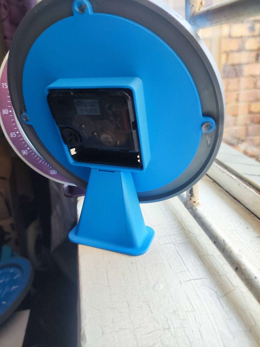 Omega x MoonSwatch inspired 3D printed Desk clock