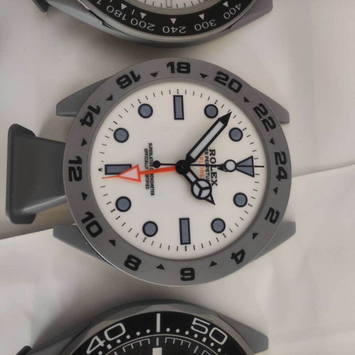 Explorer II GMT - Inspired Desk Clock
