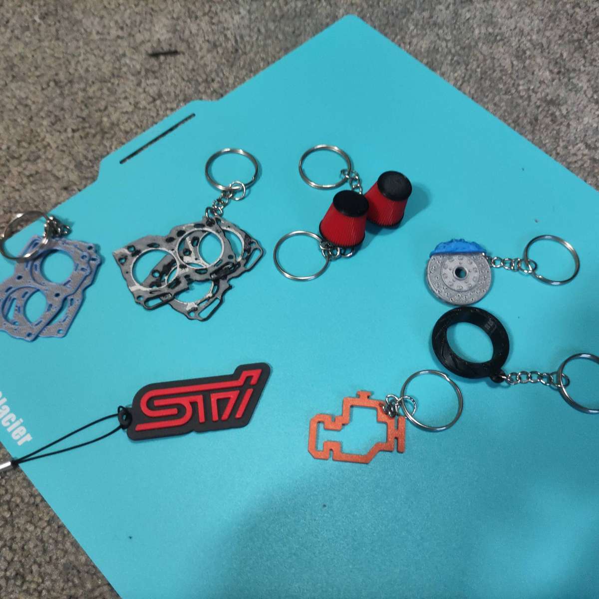 Audi key hanger - Audi themed key holder for car enthusiasts