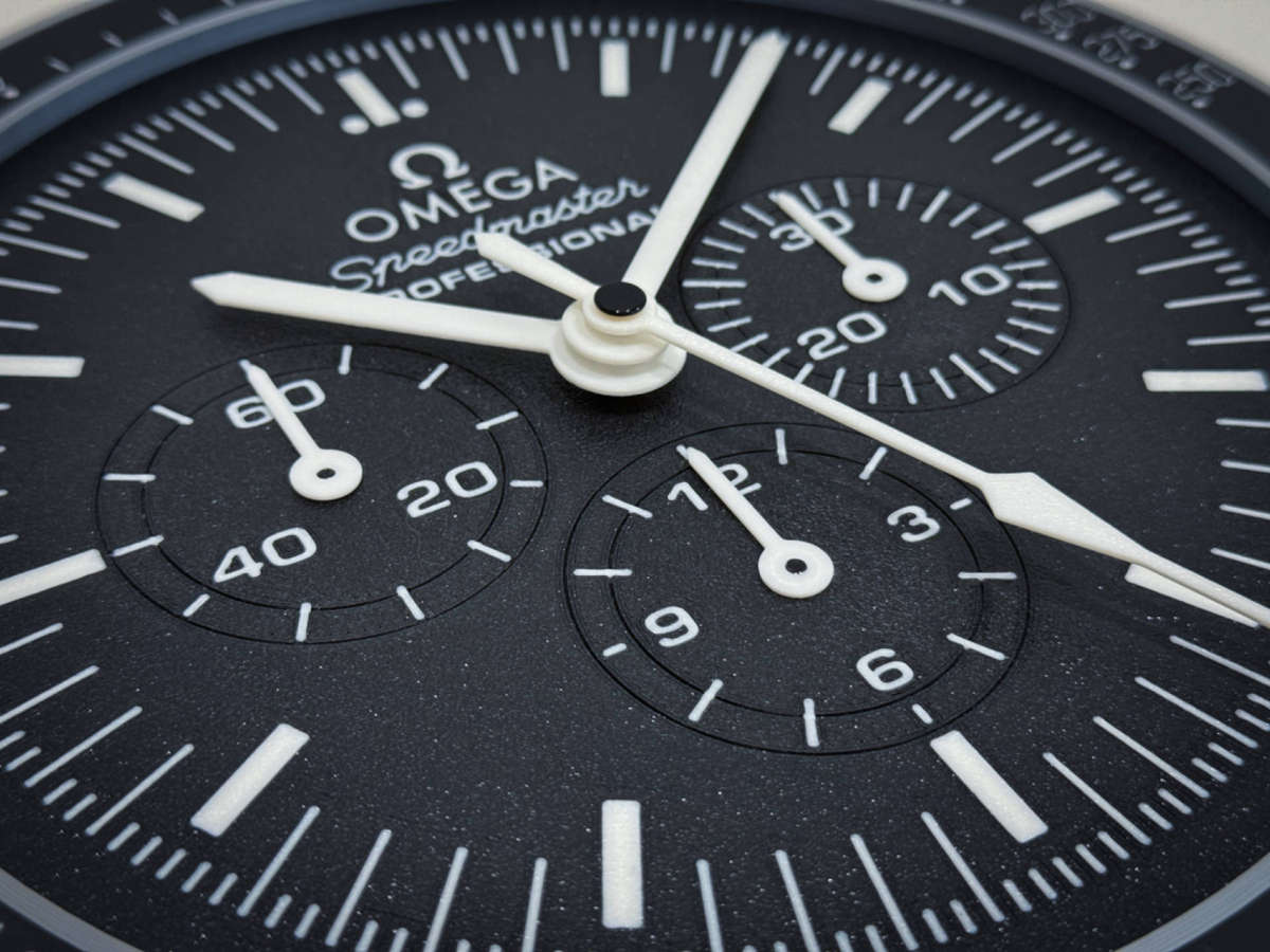 SpeedMaster Pro - 3D Print inspired by iconic wristwatch