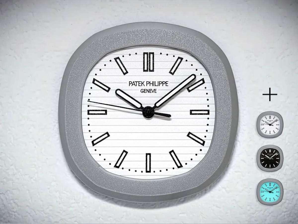 Nautilus inspired desk clock - Fan art