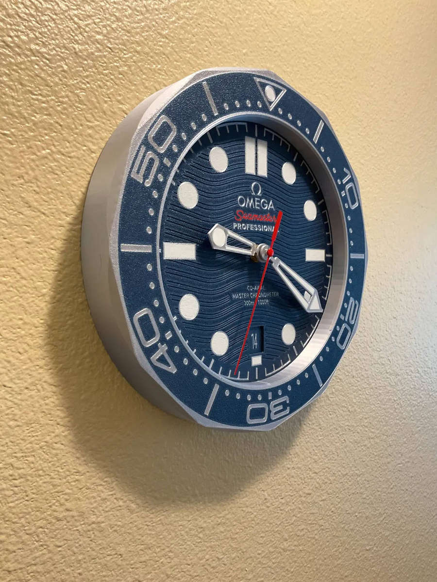 SeaMaster Diver 300 Inspired - Wall Clock (demo)