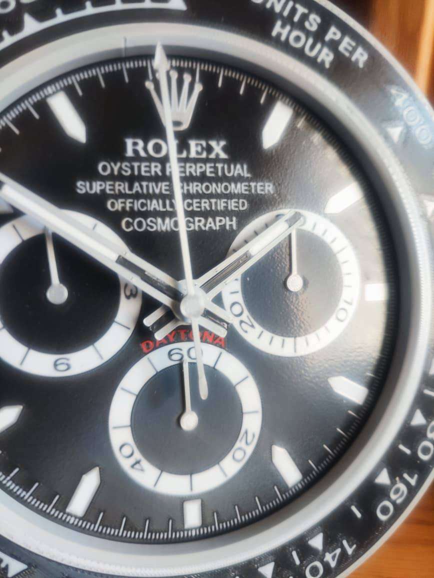 Daytona Inspired Fan Art Desk Clock