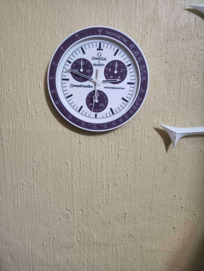 SpeedMaster x Swatch Wall Clock - Eye Candy