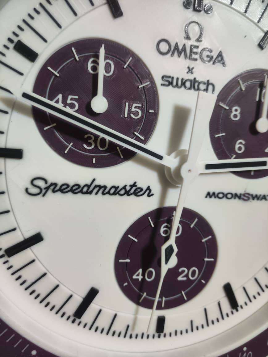 SpeedMaster x Swatch Wall Clock - Eye Candy