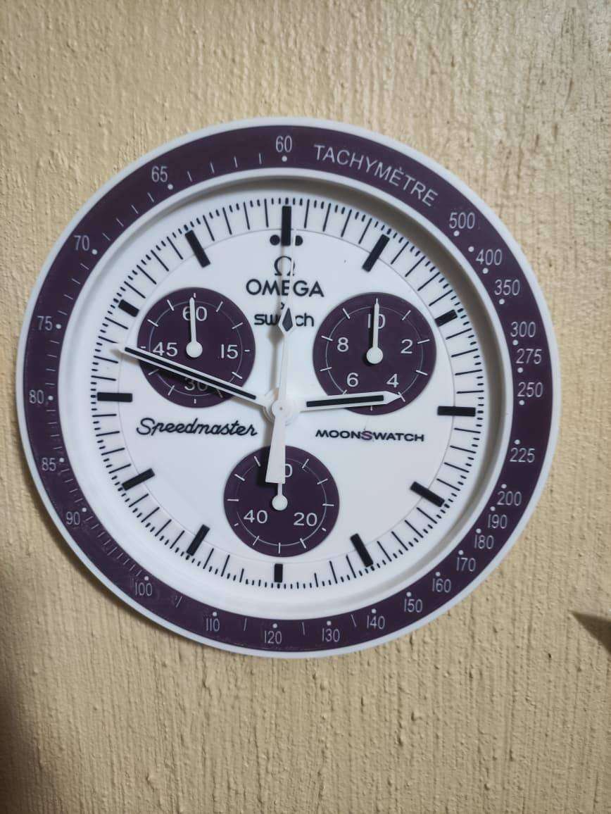 SpeedMaster x Swatch Wall Clock - Eye Candy