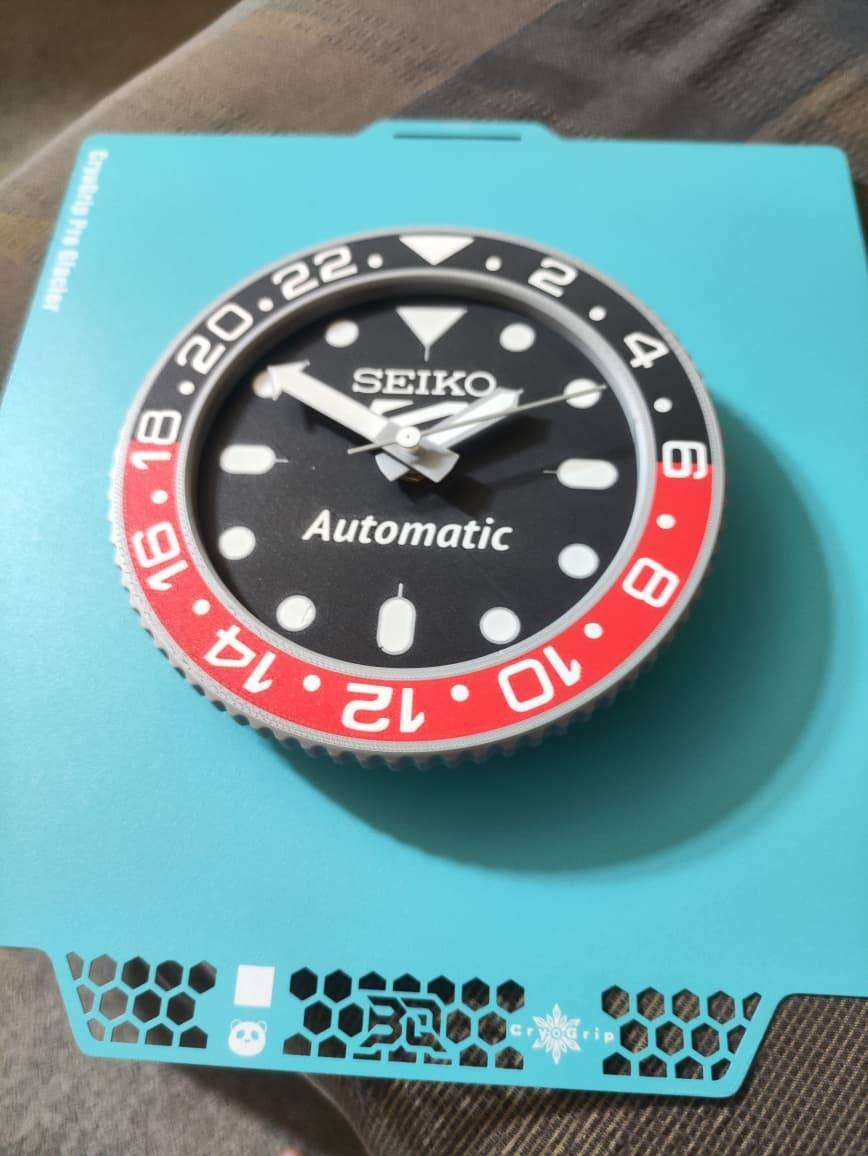 Seiko 5 Inspired Small Wall or Desk Clock