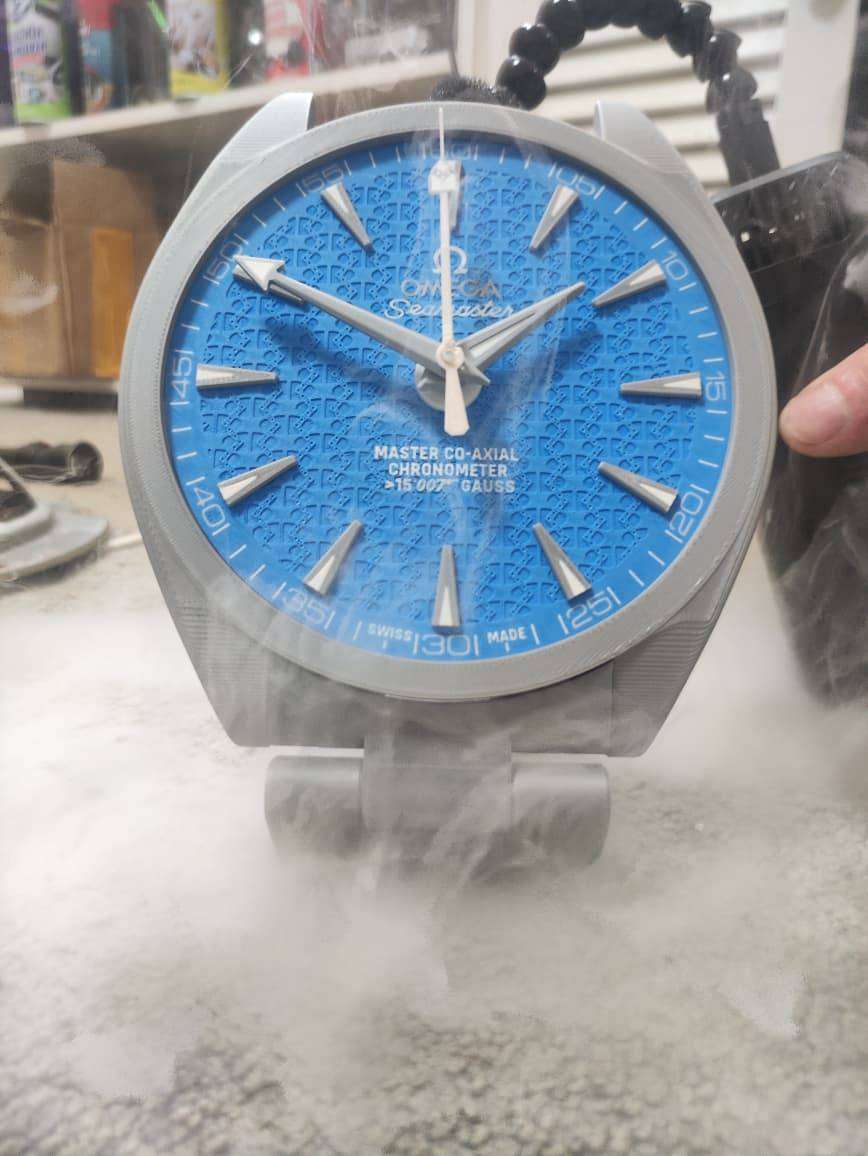 SeaMaster Aqua Terra 007 Edition Desk Clock - Fan art